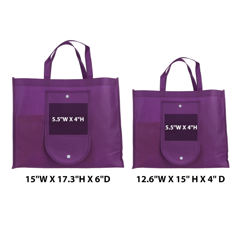 Foldable Non-Woven Tote (Landscape Style) 36