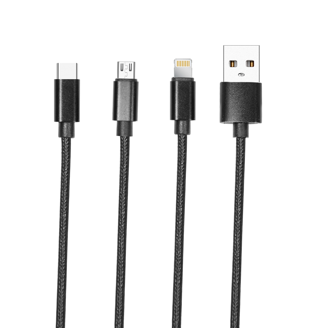 Elk Grove 4 in1 Charging Cables with USB Tip 24