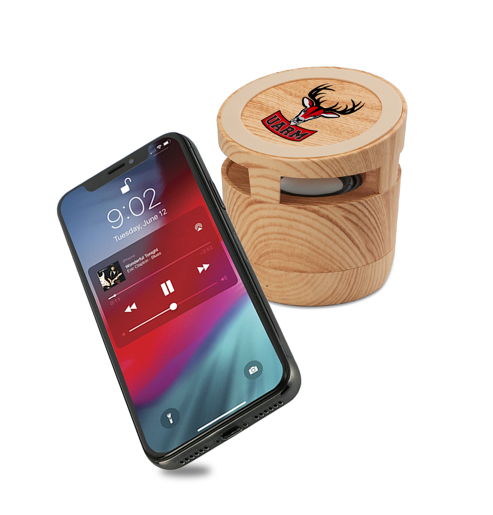 LaBagh Wood Wireless Charger and Speaker 19