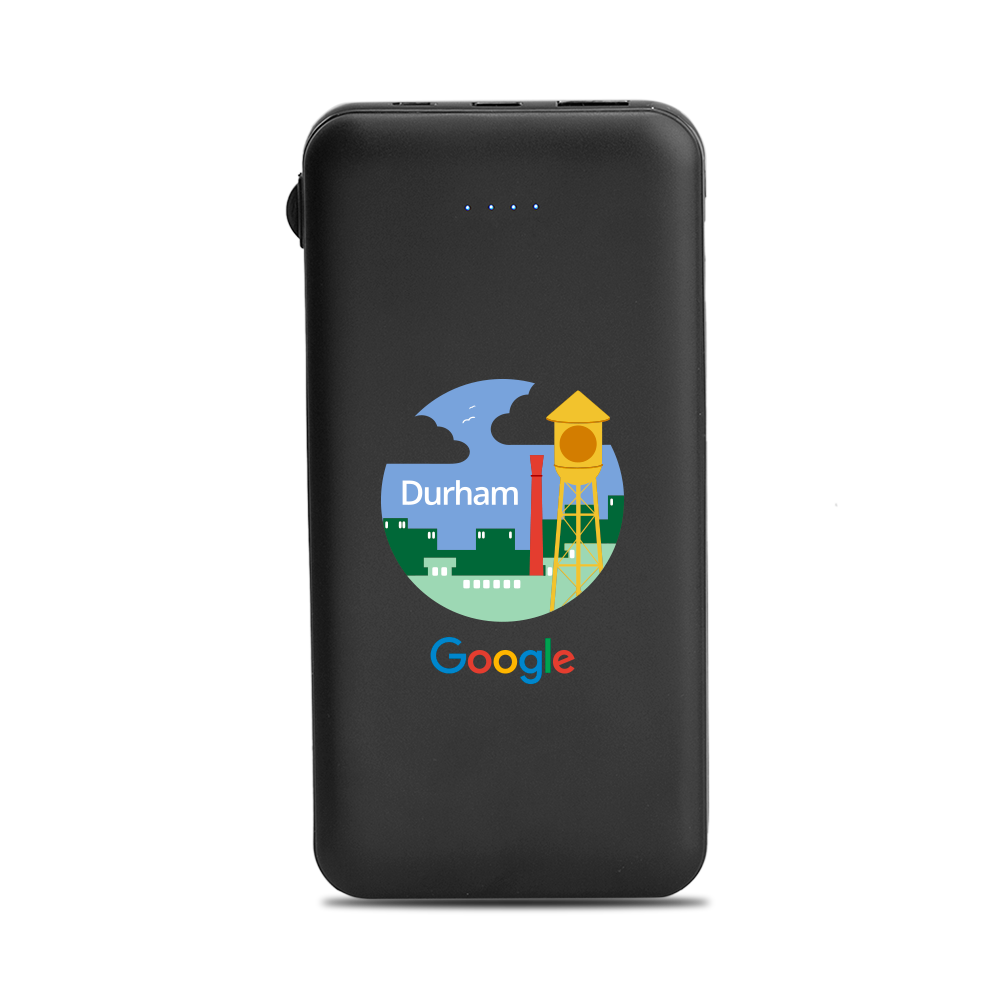 Dion 10000mAh Power Bank with Built-in Cable 20