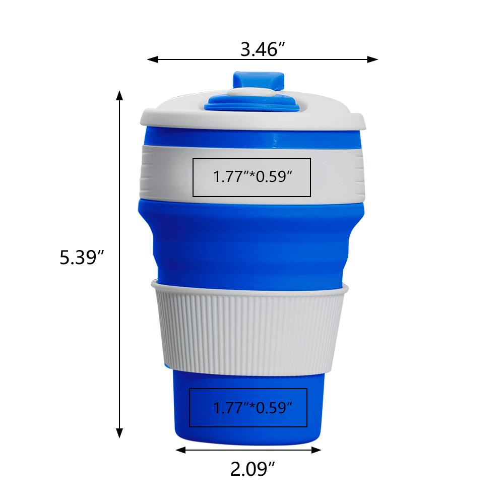 Kaldi 12oz Silicone Collapsible Coffee Mug 50