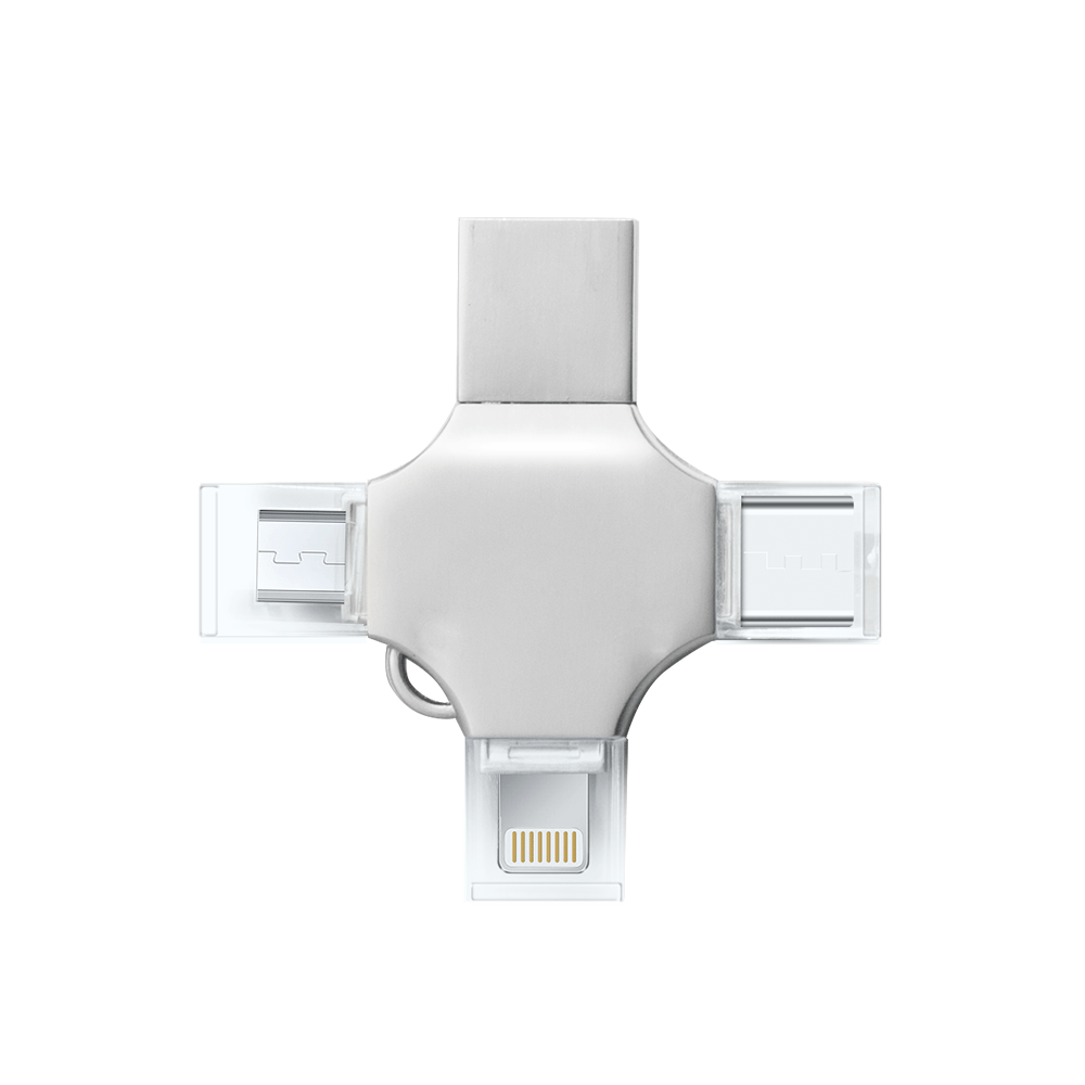 Cicero 3 Way Metal USB