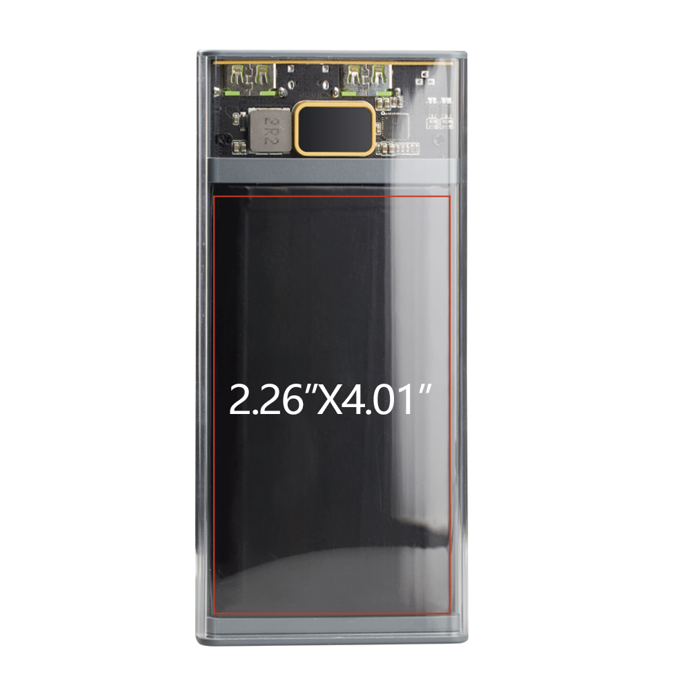 Nauvoo Transparent QuickCharge Power Bank 21