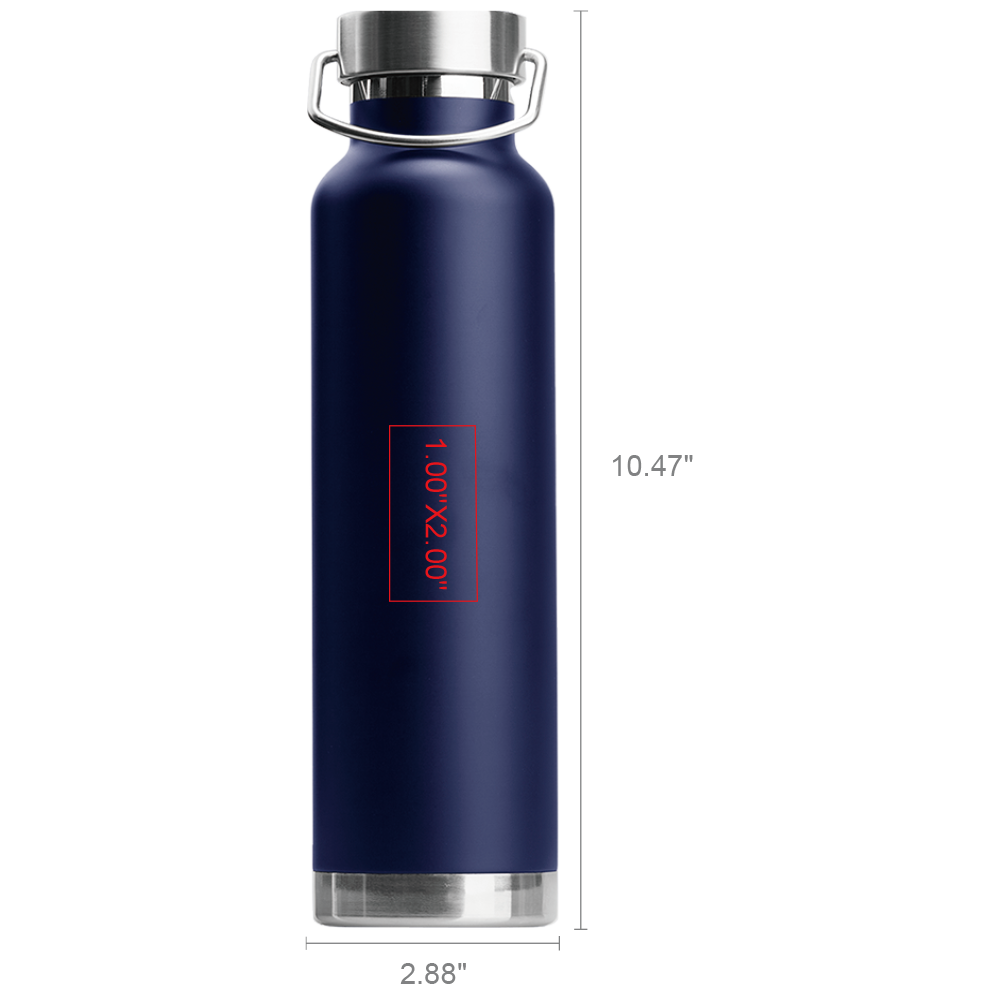Owens 22oz Stainless Steel Water Bottle, custom water bottle with logo imprint 114