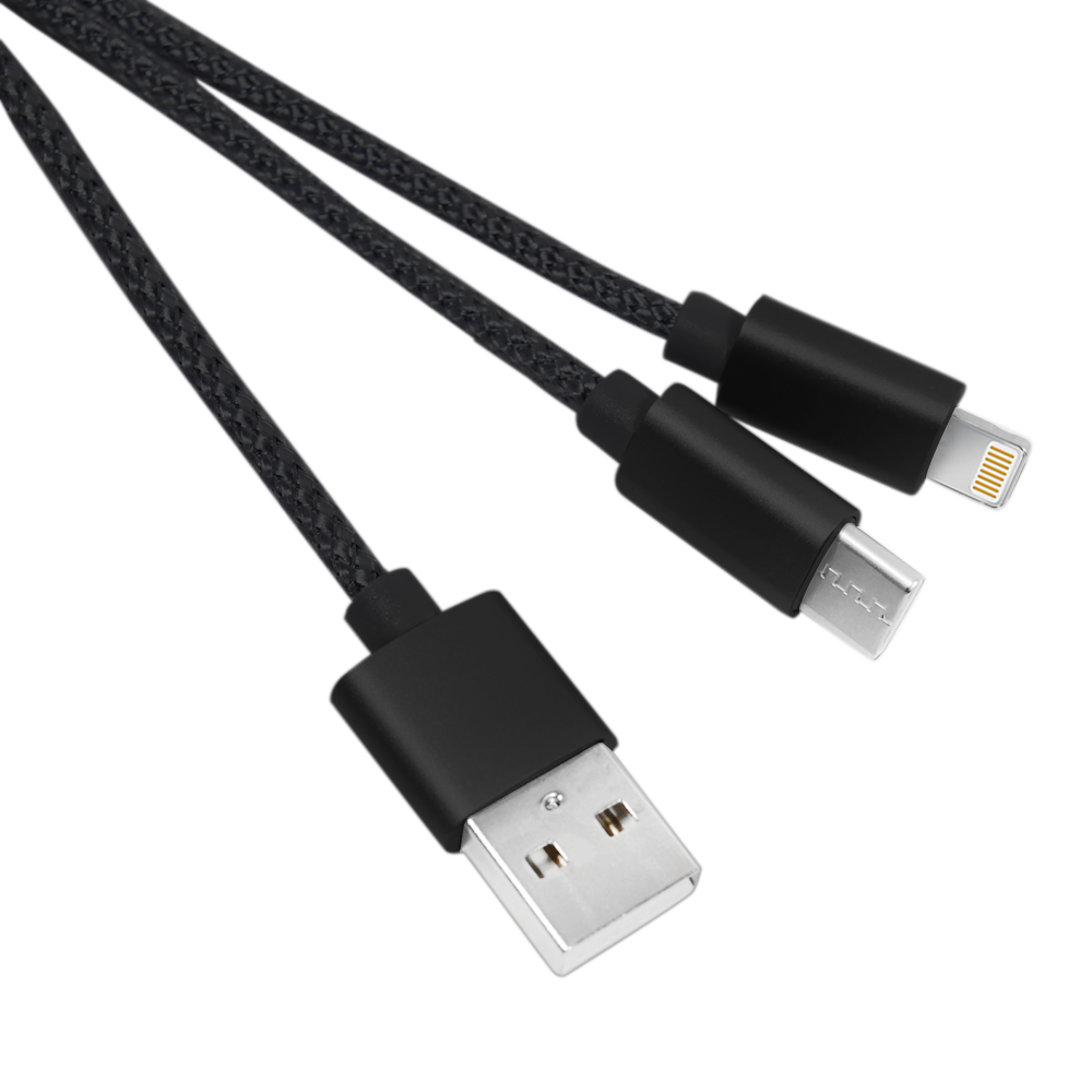 FlexCharge Duo USB-C & Lightning Cable 38