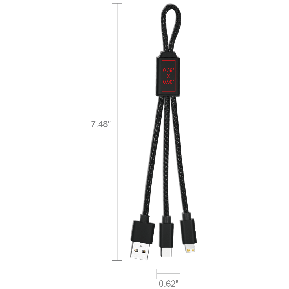 FlexCharge Duo USB-C & Lightning Cable 47