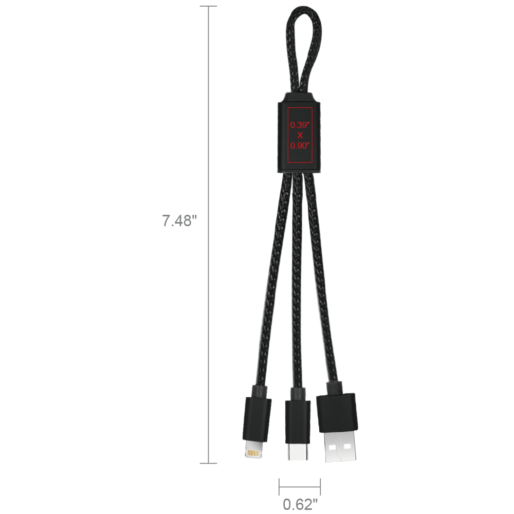 FlexCharge Duo USB-C & Lightning Cable 49