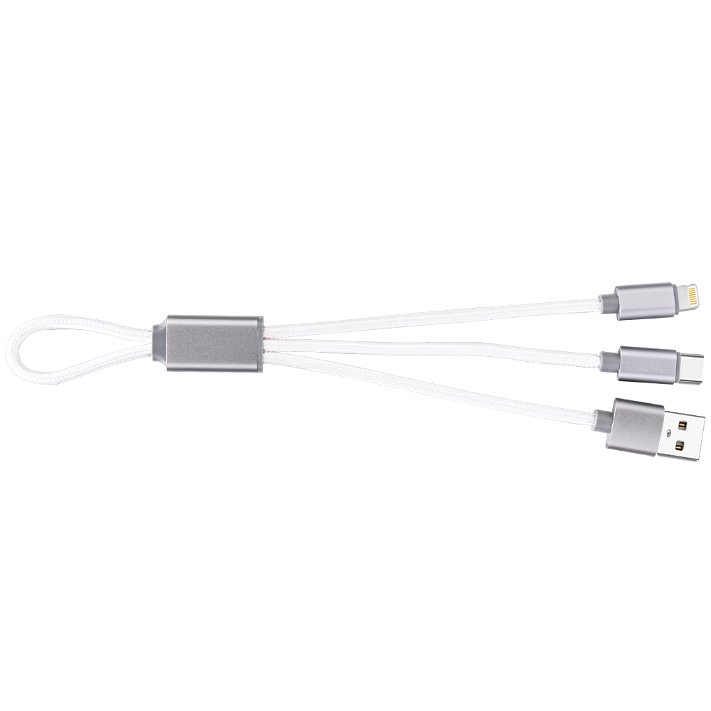 FlexCharge Duo USB-C & Lightning Cable 52