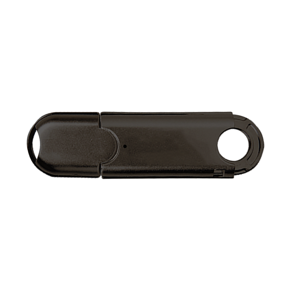 Ashton Translucent Round Cap USB - Black