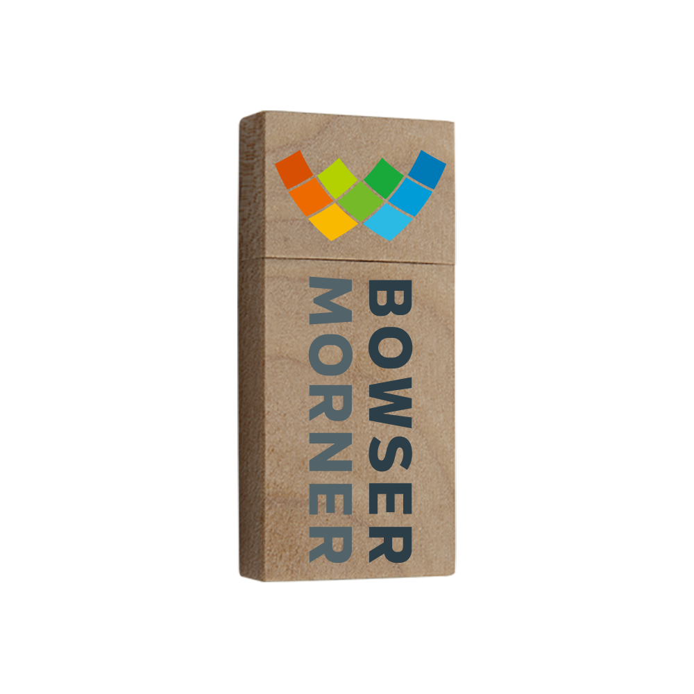 Chadwick Wood Rectangle USB Flash Drive