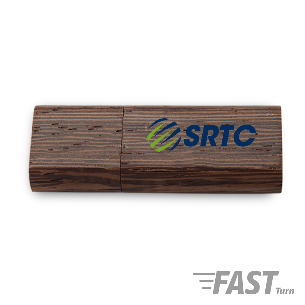 Bonnie Walnut Curved-Edge USB