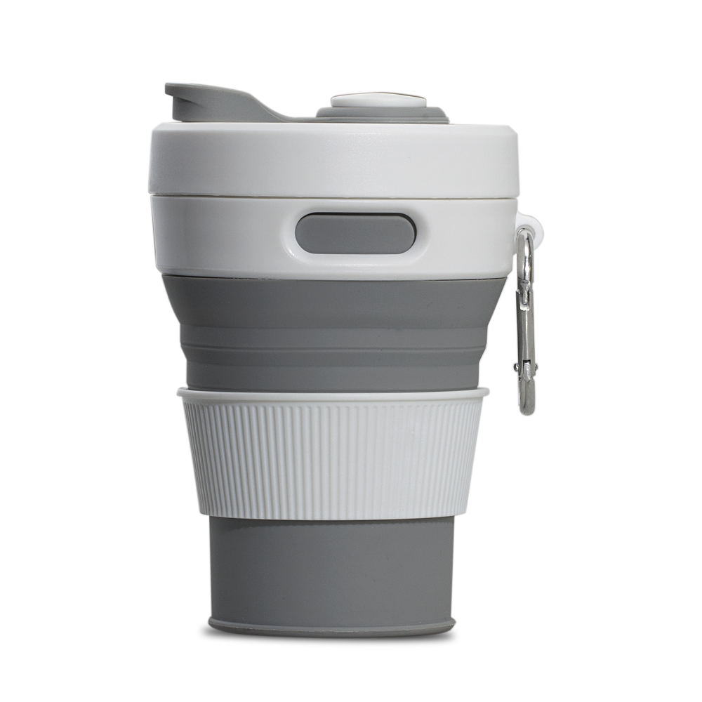 16oz Collapsible Coffee Cup With Straw MUG08 SunJoy Group, Inc.