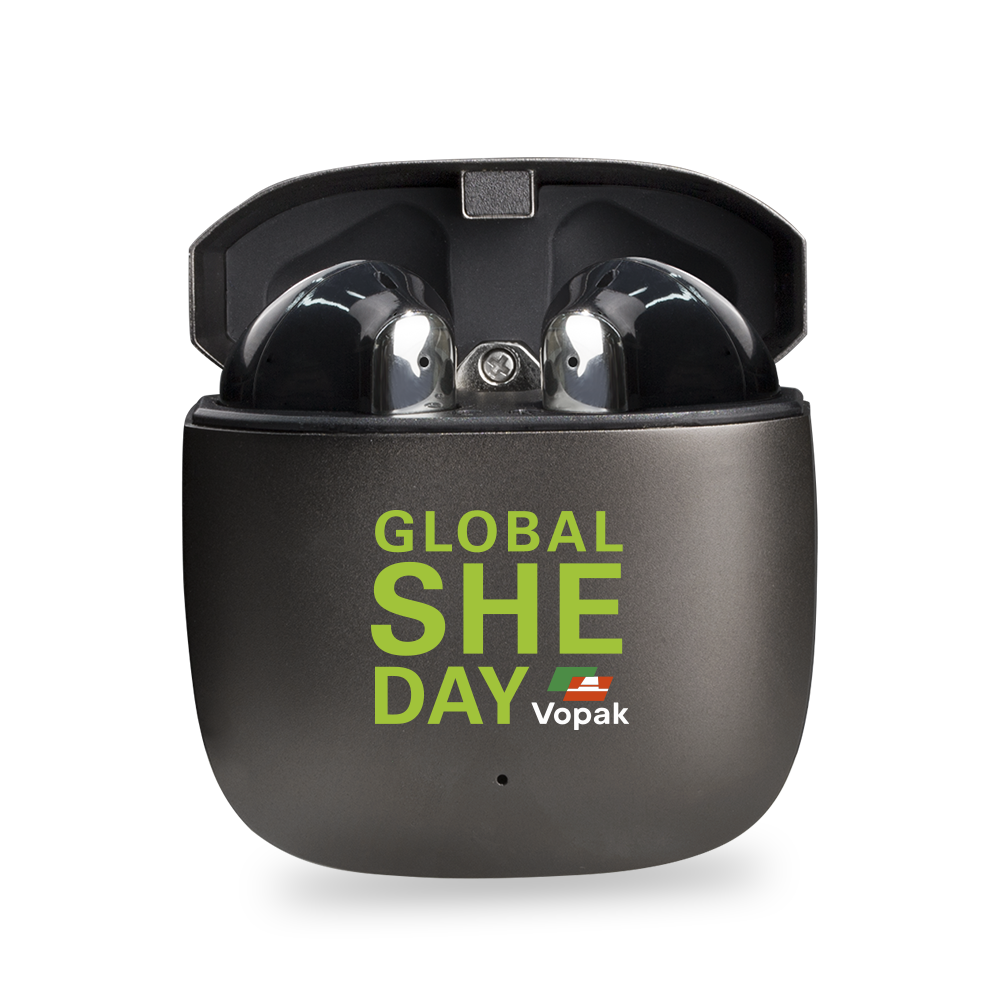 Lloyd Black Metal Wireless Earbuds EP146 SunJoy Group, Inc.