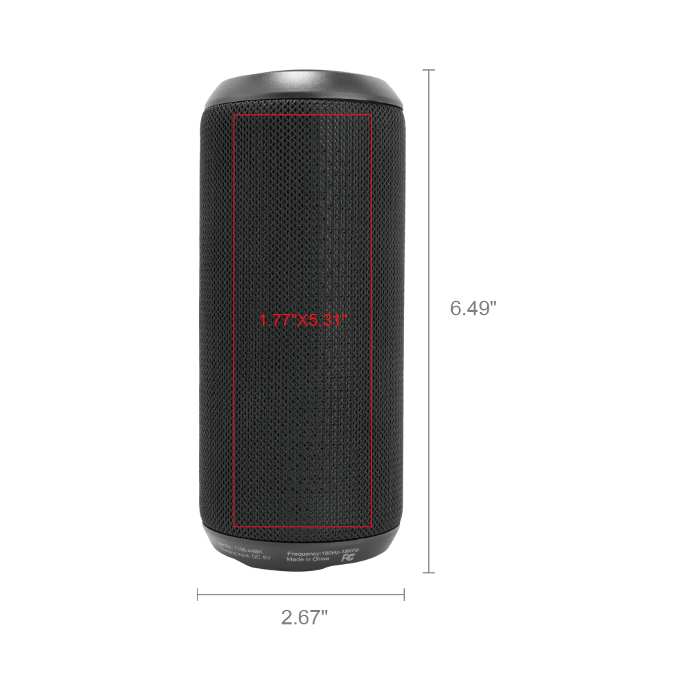 WildEcho Outdoor Waterproof Bluetooth Speaker - SPK163 | SunJoy